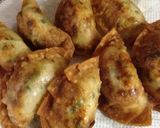 揚げ餃子のカレーもやし餡かけ作り方1写真