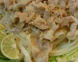 ガッツリ！冷しゃぶうどん作り方4写真