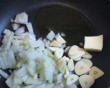 ガーリックライスと鶏ステーキ作り方1写真