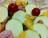 夏野菜の簡単カレーパンキッシュ☆作り方5写真