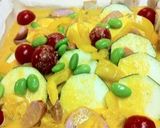 夏野菜の簡単カレーパンキッシュ☆作り方6写真