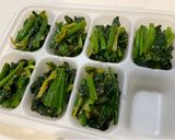 【幼児食】ほうれん草胡麻和え作り方6写真
