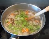 簡単☆根菜と豚バラ肉のコク旨スープ作り方4写真