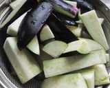 豚肉とナスの梅しょう油炒め作り方2写真