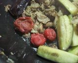 豚肉とナスの梅しょう油炒め作り方5写真