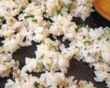 トマトと生バジルのジューシー丼作り方4写真