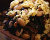 いつものひじき煮に彩りを作り方1写真