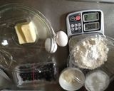 シンプルなブルーベリーケーキ作り方1写真