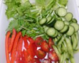 豚ばら肉のカレーソース炒め（サラダ風）作り方4写真