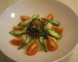 モロヘイヤ納豆&夏野菜☆そうめん作り方7写真