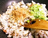 BPたっぷりな和風味チャーハン作り方3写真