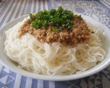 ジャージャー麺風☆肉味噌そうめん作り方5写真