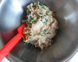 カルシウムたっぷり♪鯵のつみれ焼き作り方4写真