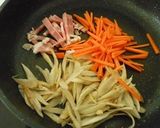 ごぼうとえのき茸*甘辛しぐれ煮作り方2写真