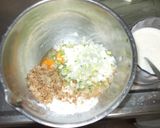 鮭のお好み焼き♪簡単山芋フワフワ長ネギ作り方4写真