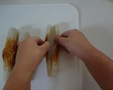 お弁当に♪ちくわとキュウリのくるくる巻き作り方1写真