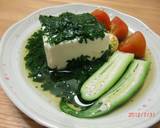夏簡単メニュー！モロヘイヤ豆腐作り方4写真
