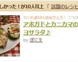 アボガドとカニカマのマヨサラダ♪作り方10写真