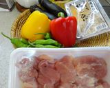 鶏モモ肉と厚揚げのピリ辛味噌タレ炒め♪作り方1写真