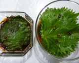 しその葉のしょうゆ漬け作り方6写真