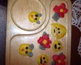 卵なしでズボラ!クッキー。お花と女の子作り方5写真