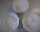 わらび餅　3種の味（抹茶・ゴマ・小豆）作り方1写真
