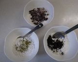 わらび餅　3種の味（抹茶・ゴマ・小豆）作り方2写真