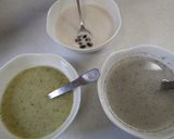 わらび餅　3種の味（抹茶・ゴマ・小豆）作り方3写真