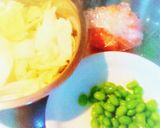 白菜とシチュールーの簡単スープ作り方1写真