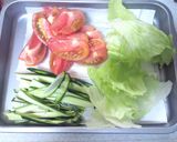 ●韓国だしの牛しゃぶサラダそうめん●作り方4写真