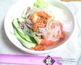 ●韓国だしの牛しゃぶサラダそうめん●作り方6写真