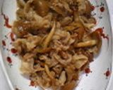 豚肉としめじのマヨチー炒め作り方8写真
