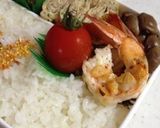 お弁当に！エビのガーリックマヨ焼き作り方2写真