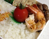 お弁当に！エビのガーリックマヨ焼き作り方2写真