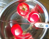 ５０℃洗いトマトでキムチ作り方1写真