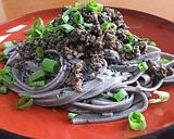汁なし黒ごま坦々うどん作り方7写真