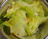 たっぷり食べれる塩だれレタス作り方1写真