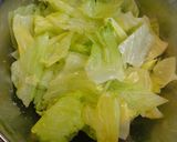たっぷり食べれる塩だれレタス作り方2写真