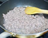 ひき肉とじゃがきゅうりの韓国風ピリ辛炒め作り方2写真
