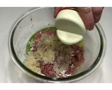 豚バラ肉巻きハンバーグ★動画あり★作り方14写真