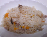 鶏肉とごぼうと人参の炊き込みご飯作り方11写真