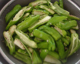 農家の夏の常備菜☆ししとうの佃煮作り方1写真