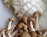 ごはんに合う*がんものきのこあんかけ。作り方1写真