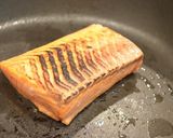 炙りサーモンとアボカドのポテトガレット作り方3写真