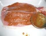 豚肉の甘辛みそ漬け焼き☆作り方2写真