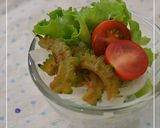 Wかつお出汁のゴーヤ炒め作り方9写真