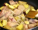 ■鶏肉とキャベツのトマトクリーム煮■作り方4写真