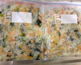 離乳食後期～に便利！冷凍野菜ミックス作り方4写真