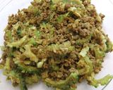 夏はゴーヤ入りコロッケ☆カレー味作り方3写真