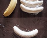 バナナとバイナップルシェイク作り方1写真